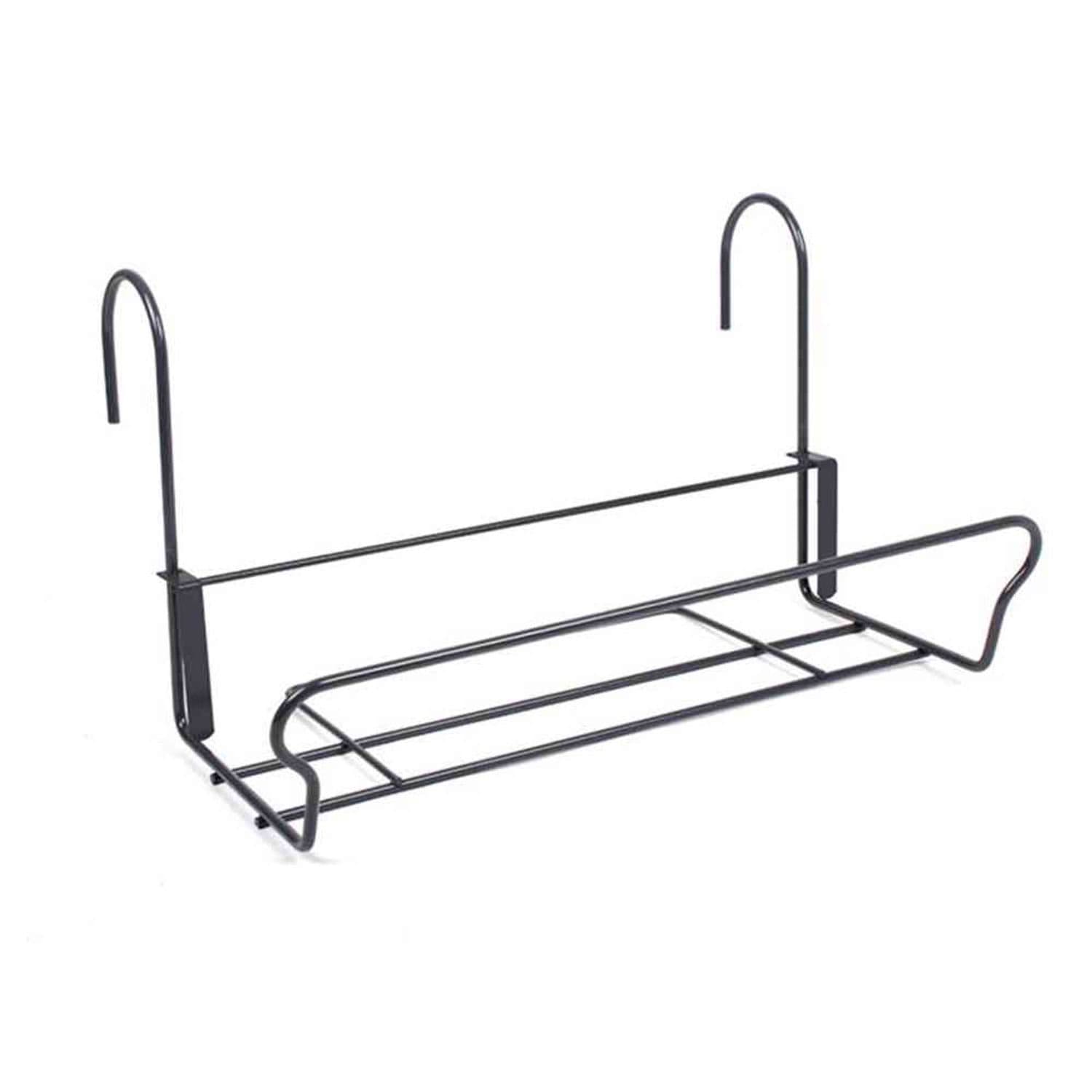 Jardifer Blumenkastenhalter Universal schwarz Metall