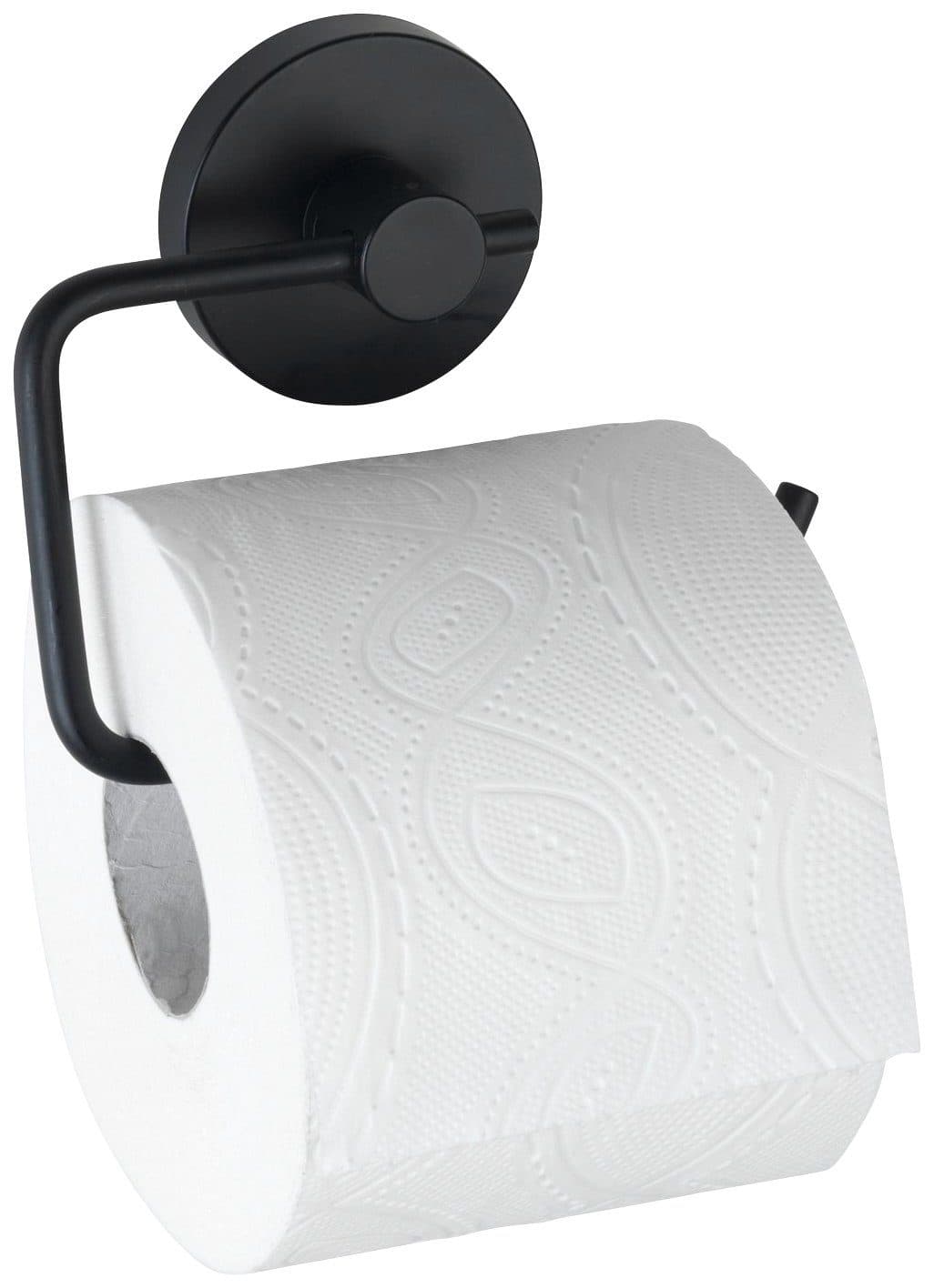WENKO Toilettenpapierhalter Milazzo Schwarz - Befestigung ohne Bohren - Bild 2