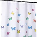 ANRO Duschvorhang Breite 120 cm Buntes Schmetterlinge-Motiv Bild 2
