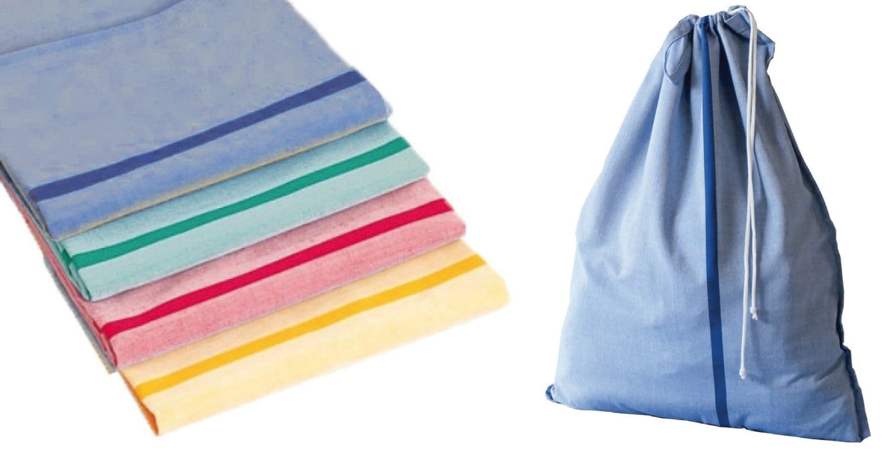 PFLEGE POINT Wäschesack Grün 100% Polyester 50x70cm