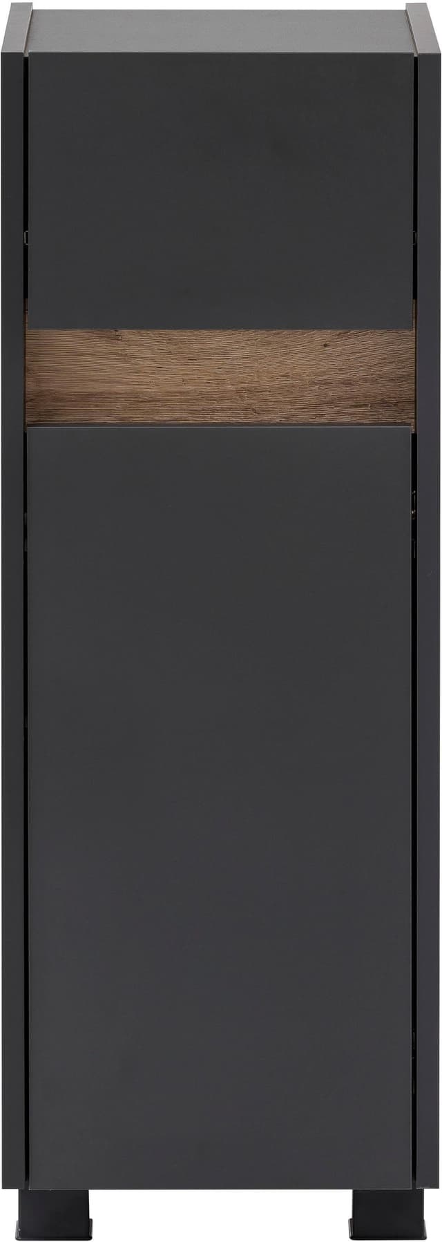 Badezimmerschrank Cosmo - Moderne Blende in Wildeiche-Look