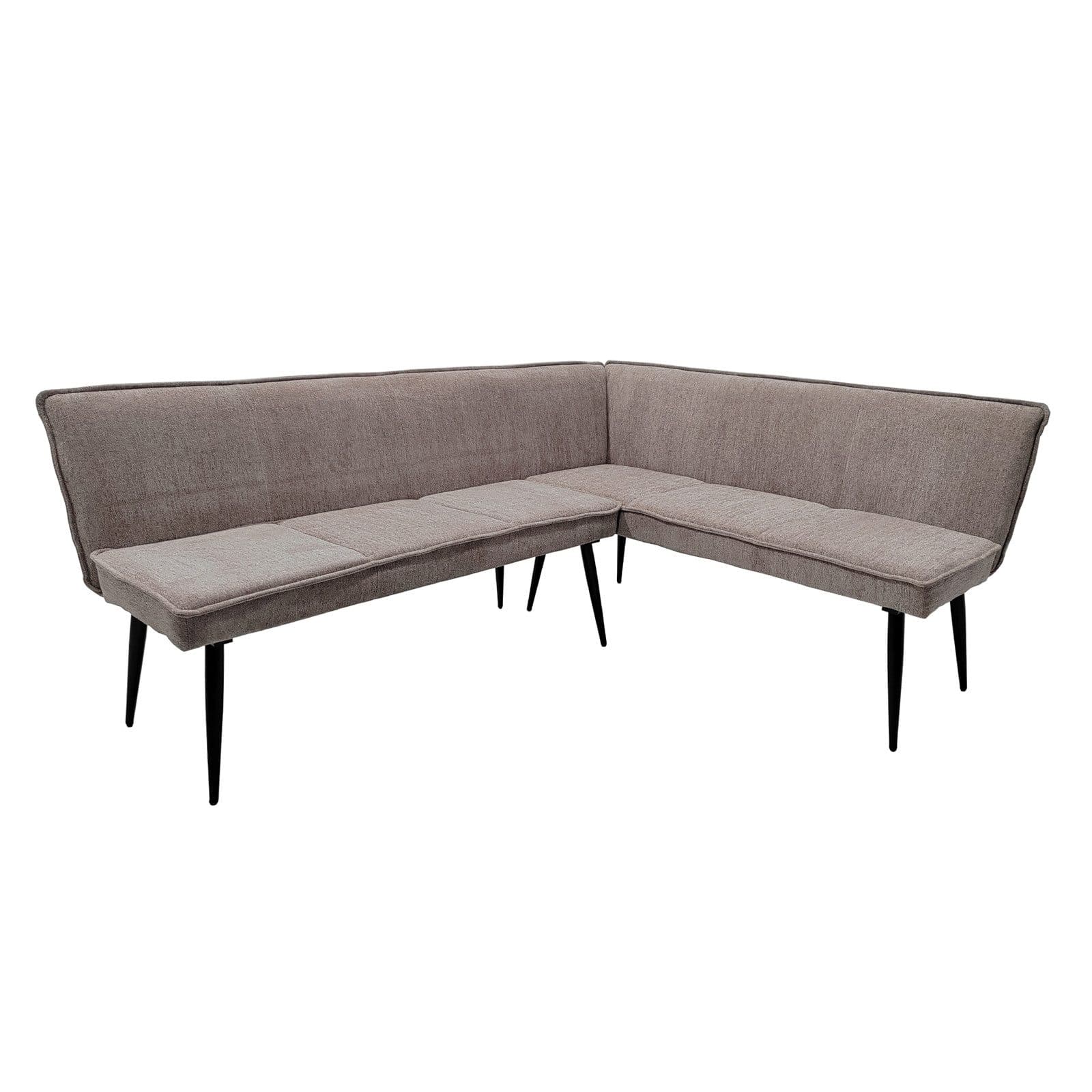 HTI-Living Eckbank Mesilla Braun Chenille-Optik Polsterbank - Bild 2