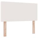 vidaXL Bett Kopfteil Creme Cordstoff höhenverstellbar Bild 2