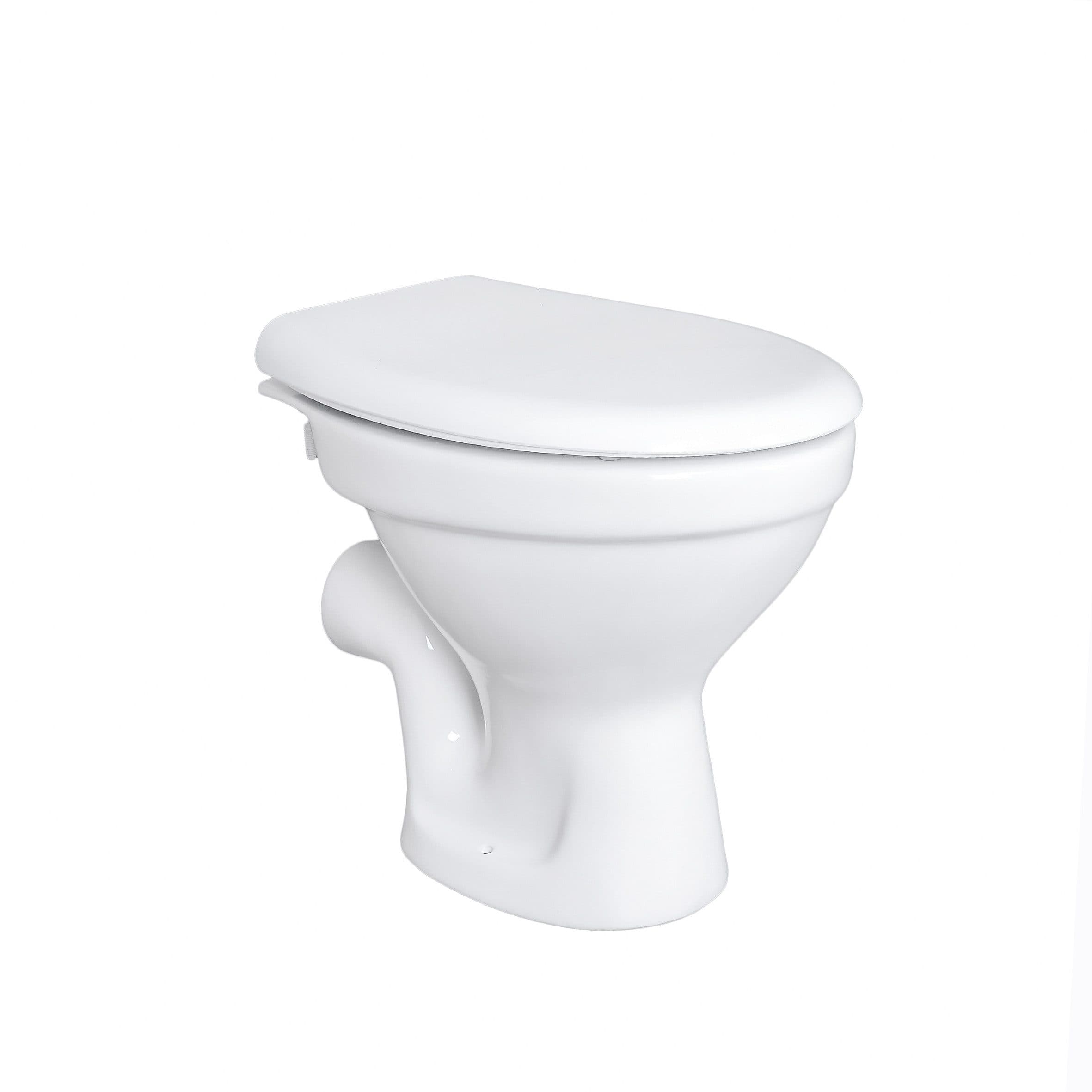 Belvit Stand-WC BV-SW5001 Weiß mit Softclose-Deckel - Bild 2