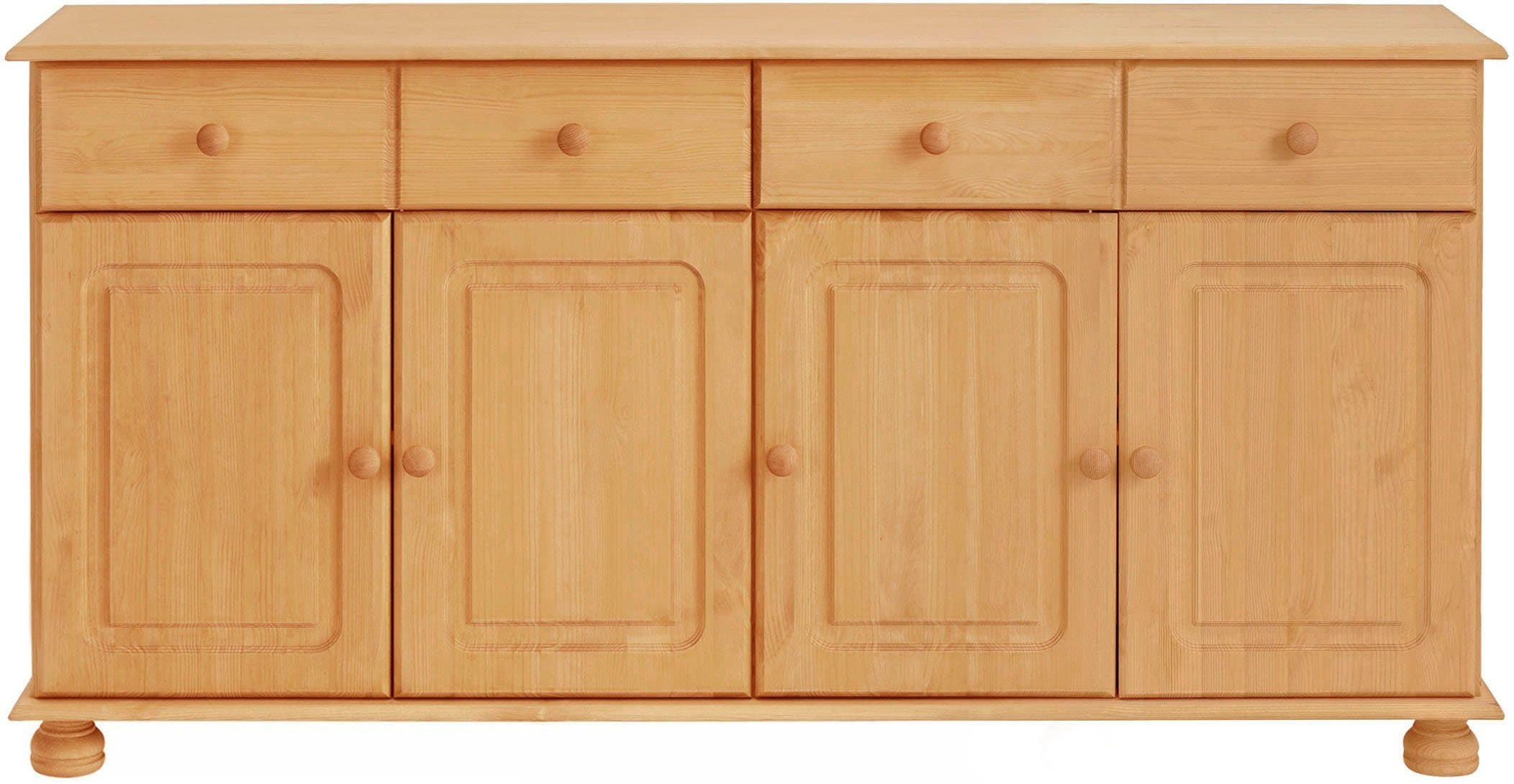 OTTO HOME Sideboard Mette Beige Natur Gebeizt Gewachst Landhausstil - Bild 2
