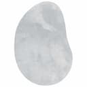vidaXL Teppich HUARTE Grau Polyester Oval Bild 2