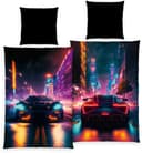 Herding Young Collection Bettwäsche YC Neoncar Wendebettwäsche 2-teilig Bunt Bild 2