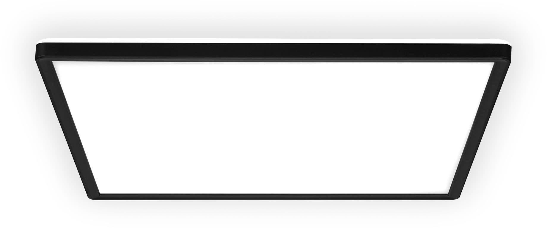 B.K.Licht LED Panel SHALLOW Schwarz IP44 Badlampe - Bild 2