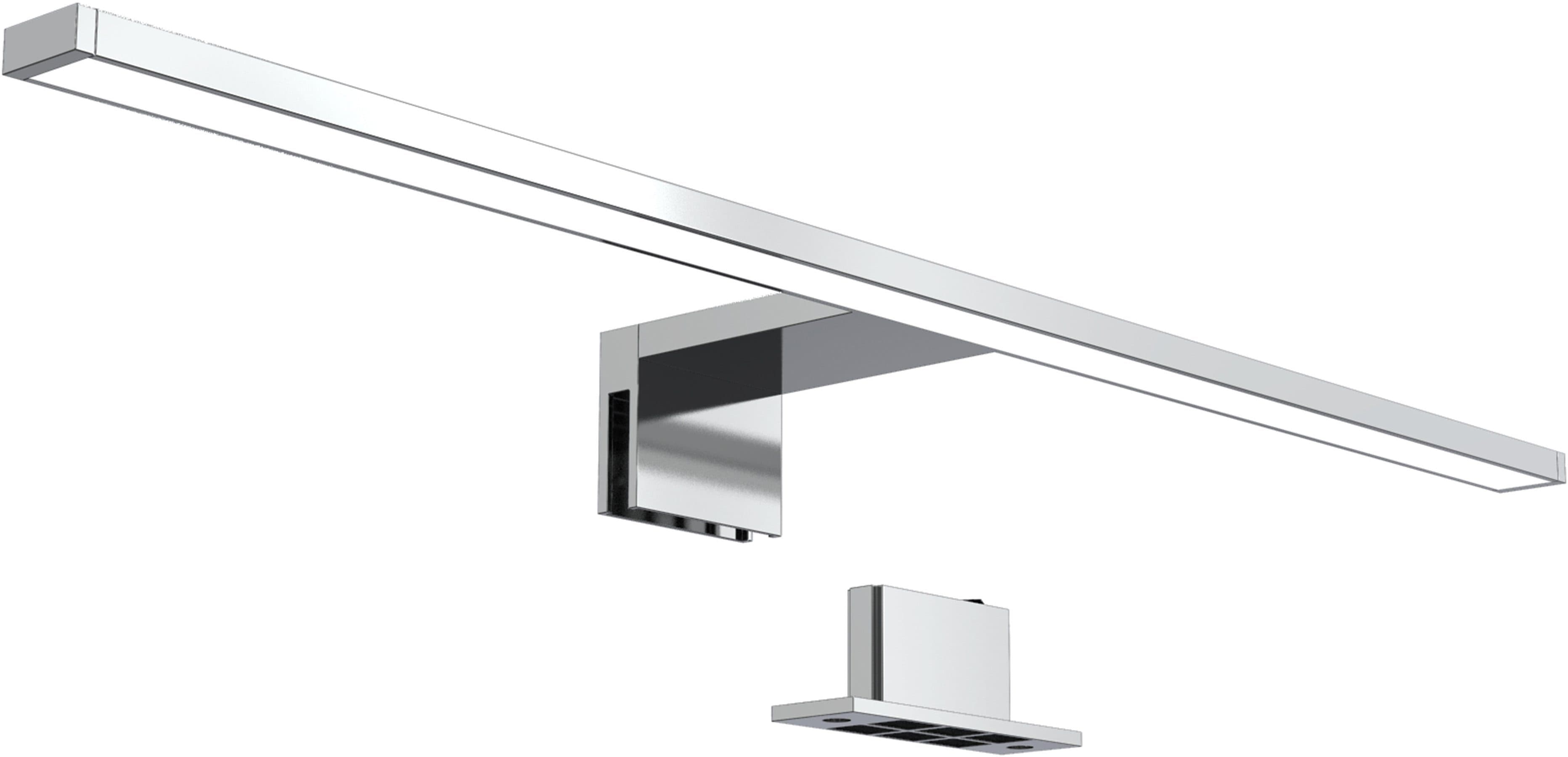 B.K.LICHT LED Spiegelleuchte IP44 Carina 60 Chrom - Bild 2