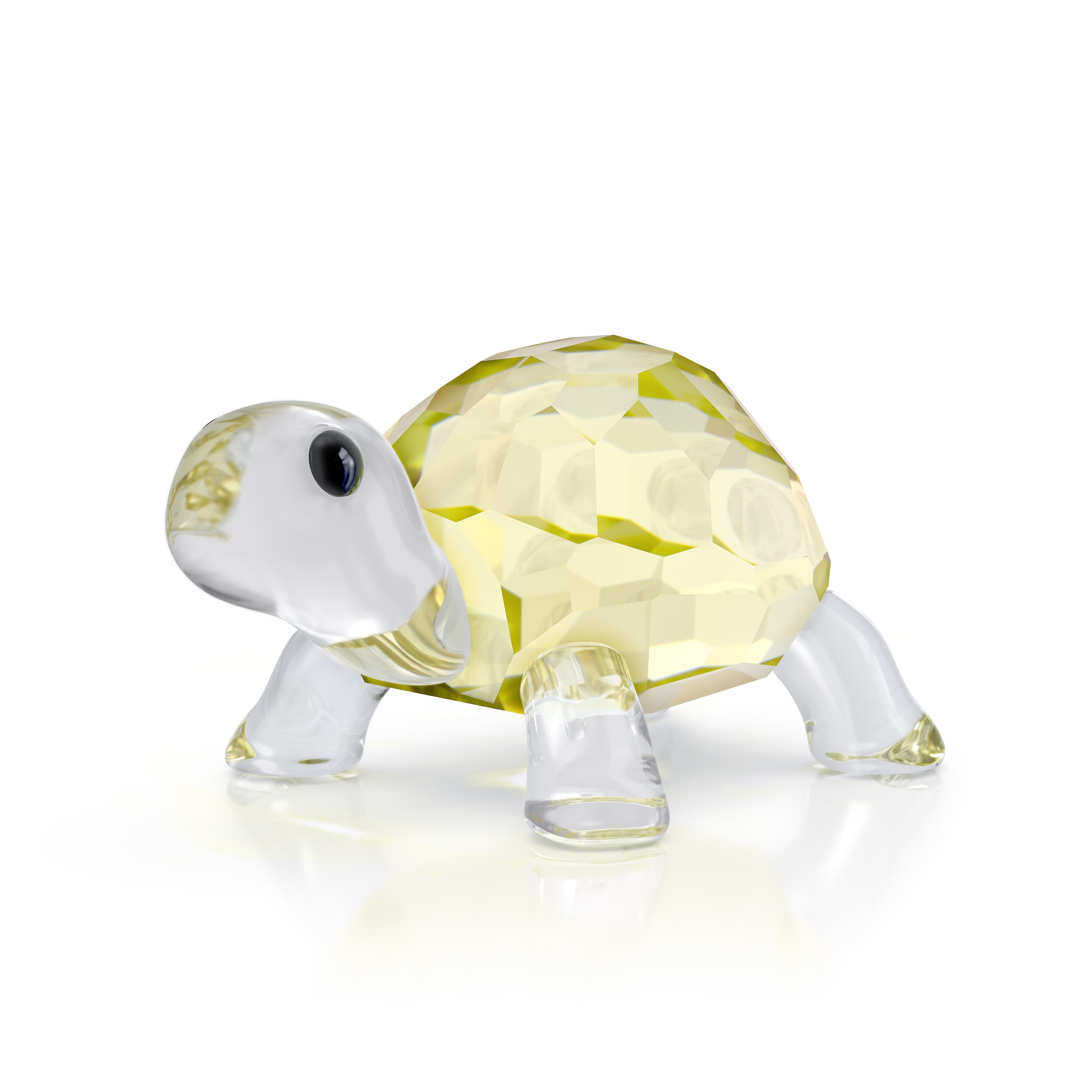 Swarovski Kristallfigur Baby Schildkröte Dekofigur