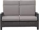 Siena Garden CORIDO 2er Sofa Gartenlounge Grau Anthrazit Bild 2