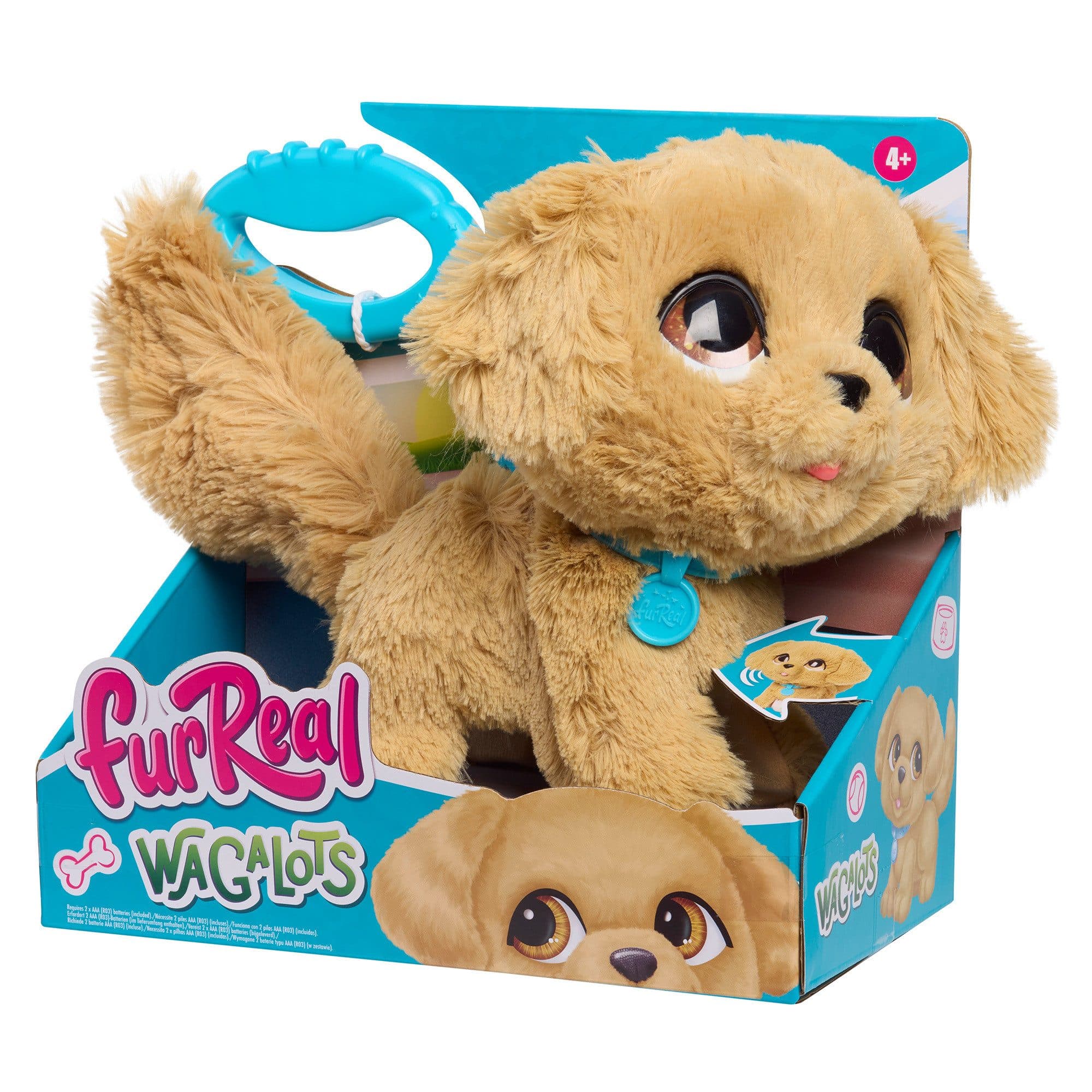 Just Play furReal Wag-a-Lots Golden Retriever Beige Interaktives Kuscheltier - Bild 2