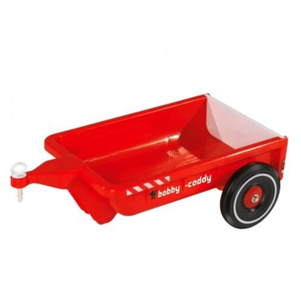 BIG Spielfahrzeug-Anhänger Bobby-Caddy Kinder Anhänger rot