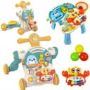 COIL Babywalker Lauflernwagen 5in1 Grün mit Aktivitätszentrum Bild 2