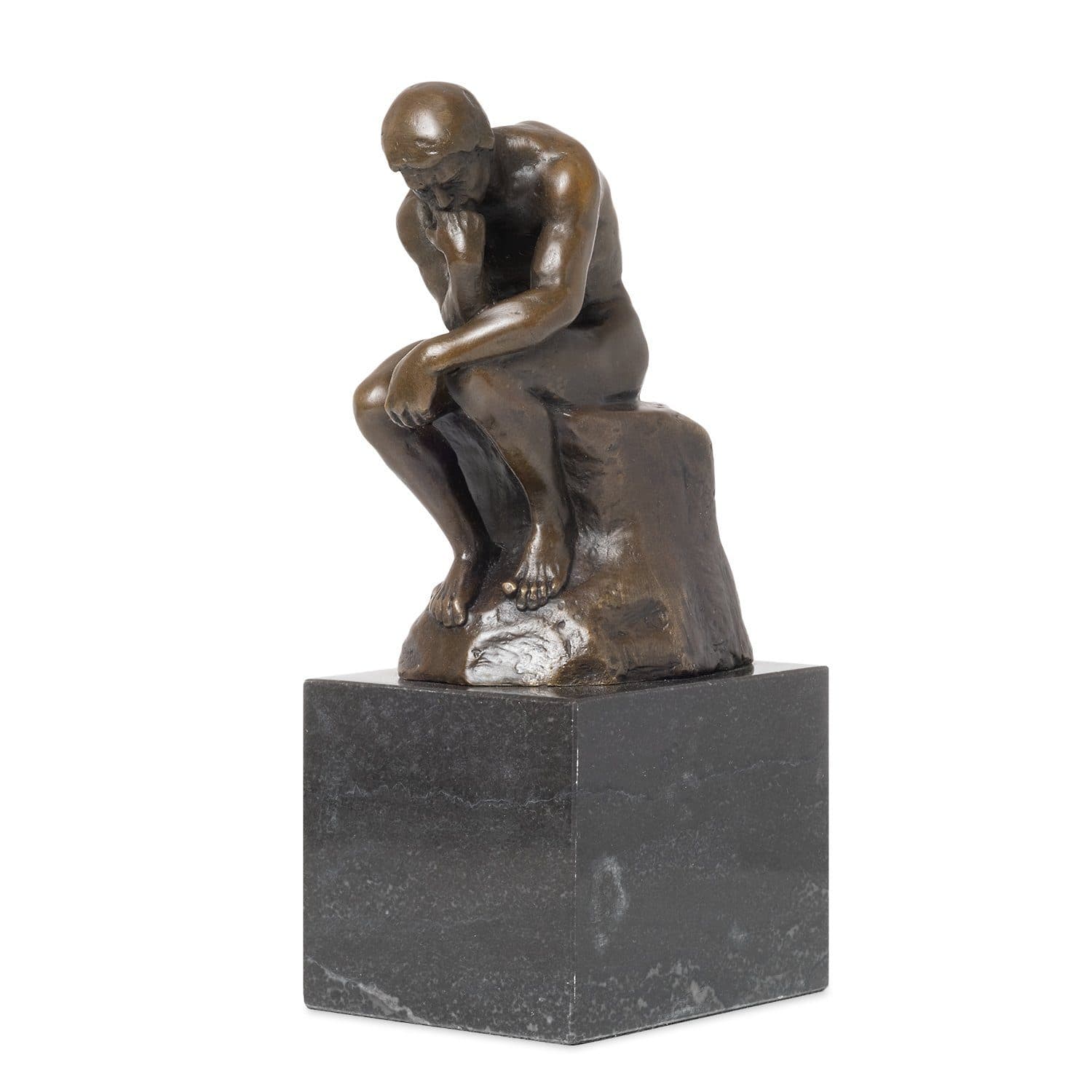 Moritz Bronzefigur Der Denker Skulptur - Bild 2