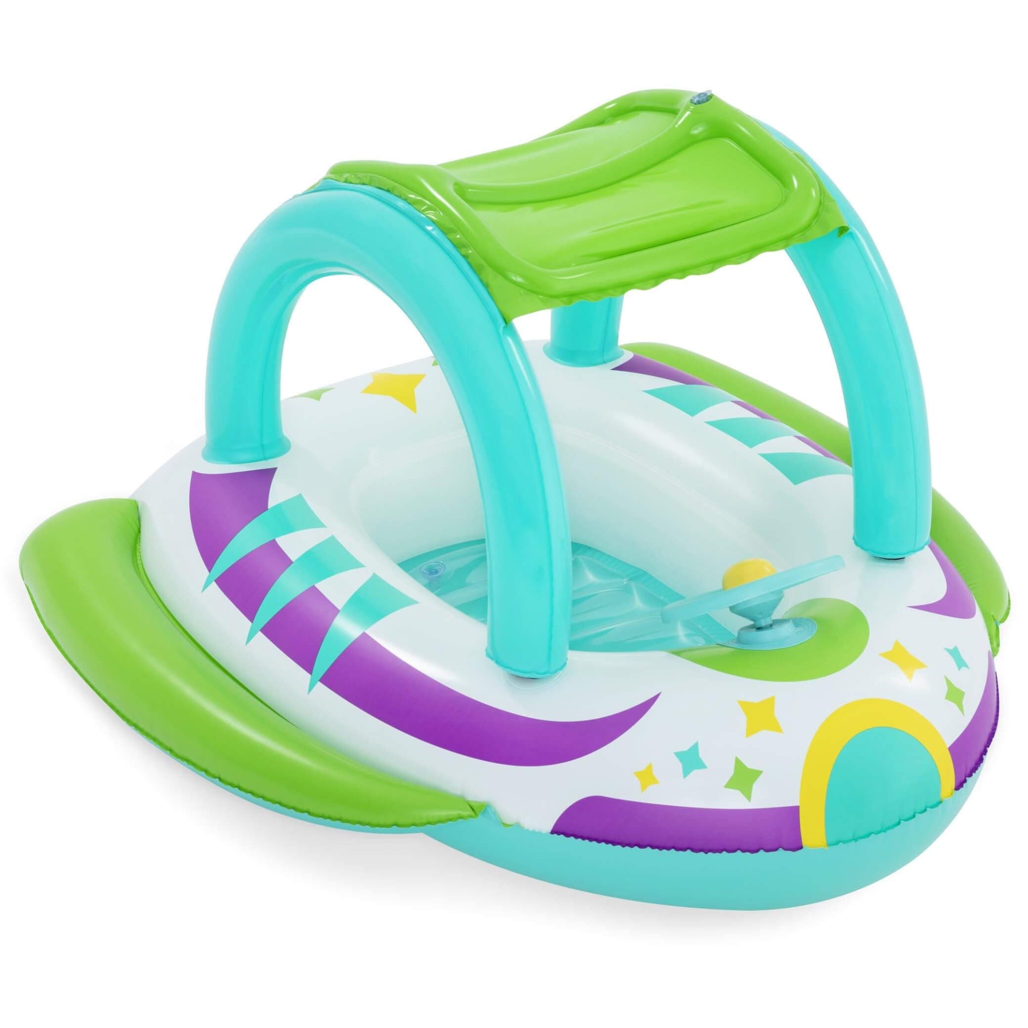 Bestway Kinder Schlauchboot Space Splash mit Sonnenschutzdach - Bild 2