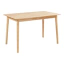 en.casa Esstisch Klijori Rechteckig Holz Natur Bild 2