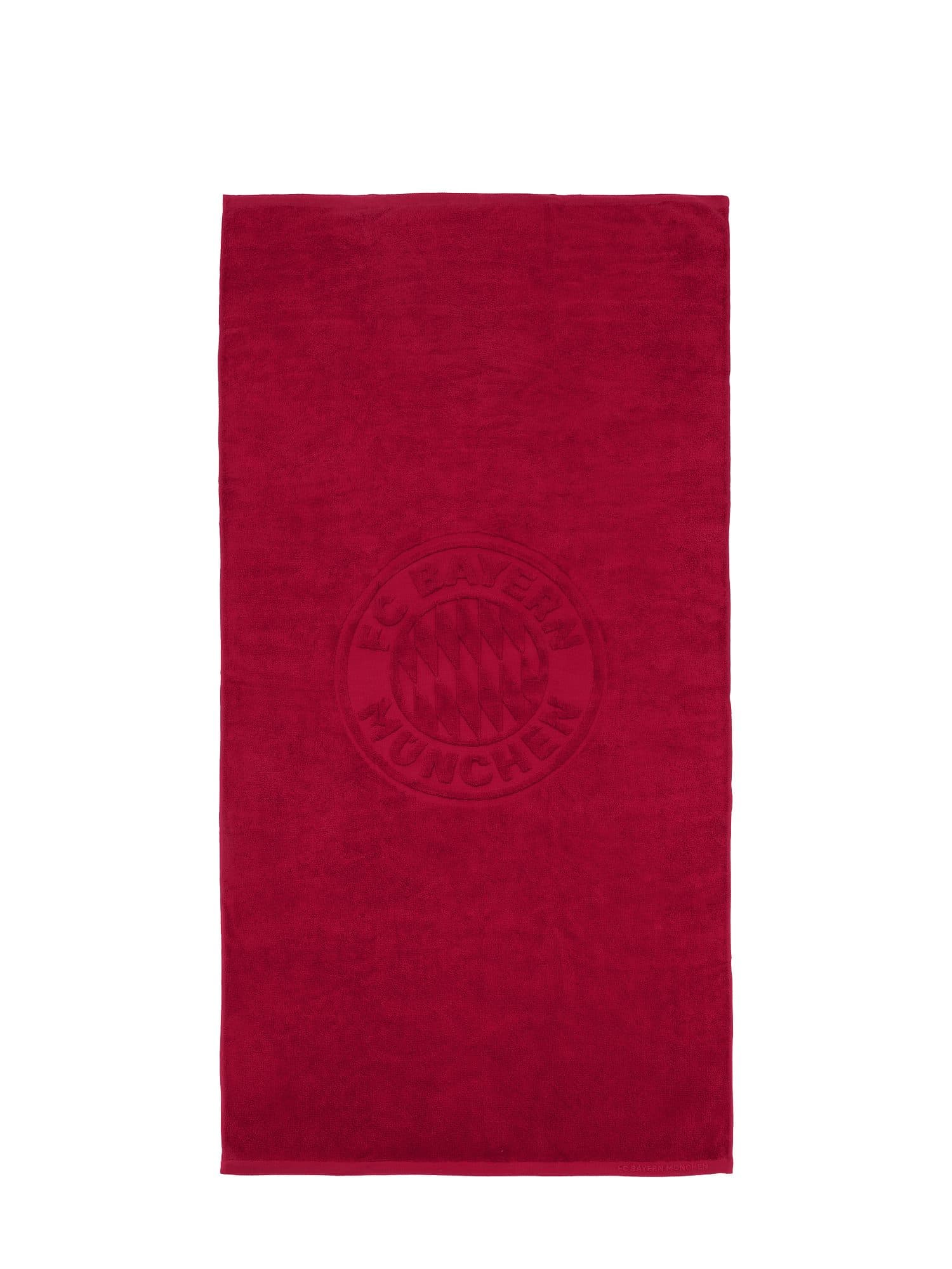 FC Bayern München Badetuch Bordeaux 180x90 cm - Bild 2