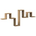 vidaXL Wandregal Artisan-Eiche Modern Wandmontiert Bild 2