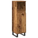vidaXL Mehrzweckschrank Altholz-Optik Badezimmerschrank Bild 2