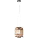 BRILLIANT Pendelleuchte Woodrow Bambus Boho hellbraun E27 Bild 2