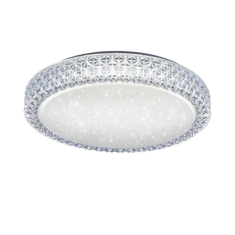 SellTec LED Deckenleuchte FRIEDA Sternenhimmel CCT Weiß Transparent - Bild 2