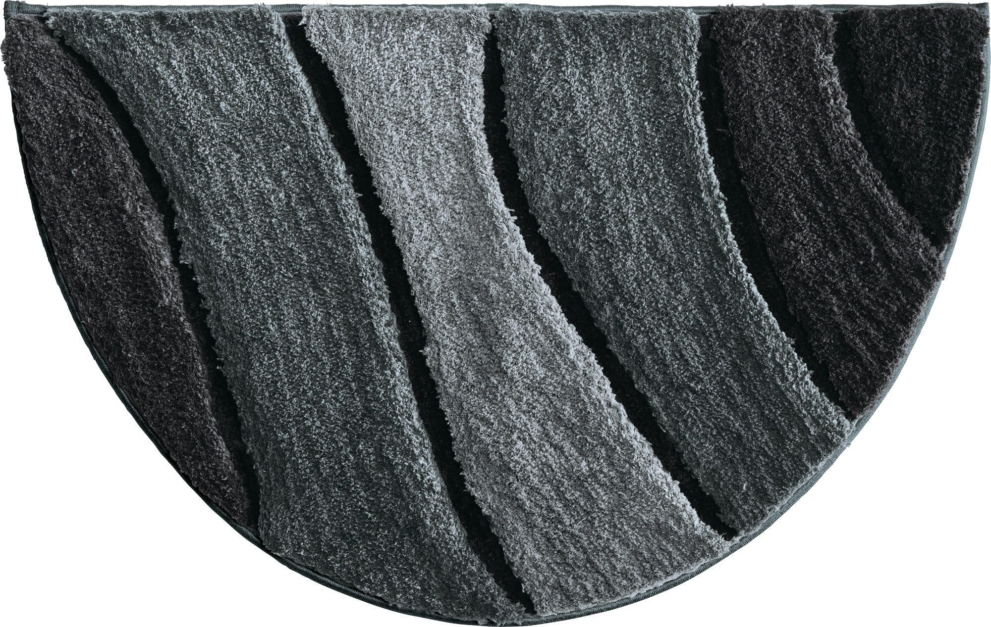 REDBEST Duschmatte Louisville Halbrund Grau Polyester - Bild 2