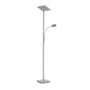 SellTec LED Stehleuchte Deckenfluter Silber CCT Dimmbar Fernbedienung Bild 2