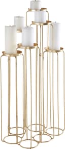 OTTO HOME Kerzenständer Mareesa Gold Metall Variabel Stellbar Bild 2