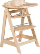 ROBA Treppenhochstuhl Sit Up Click & Fun Natur Holz Bild 2