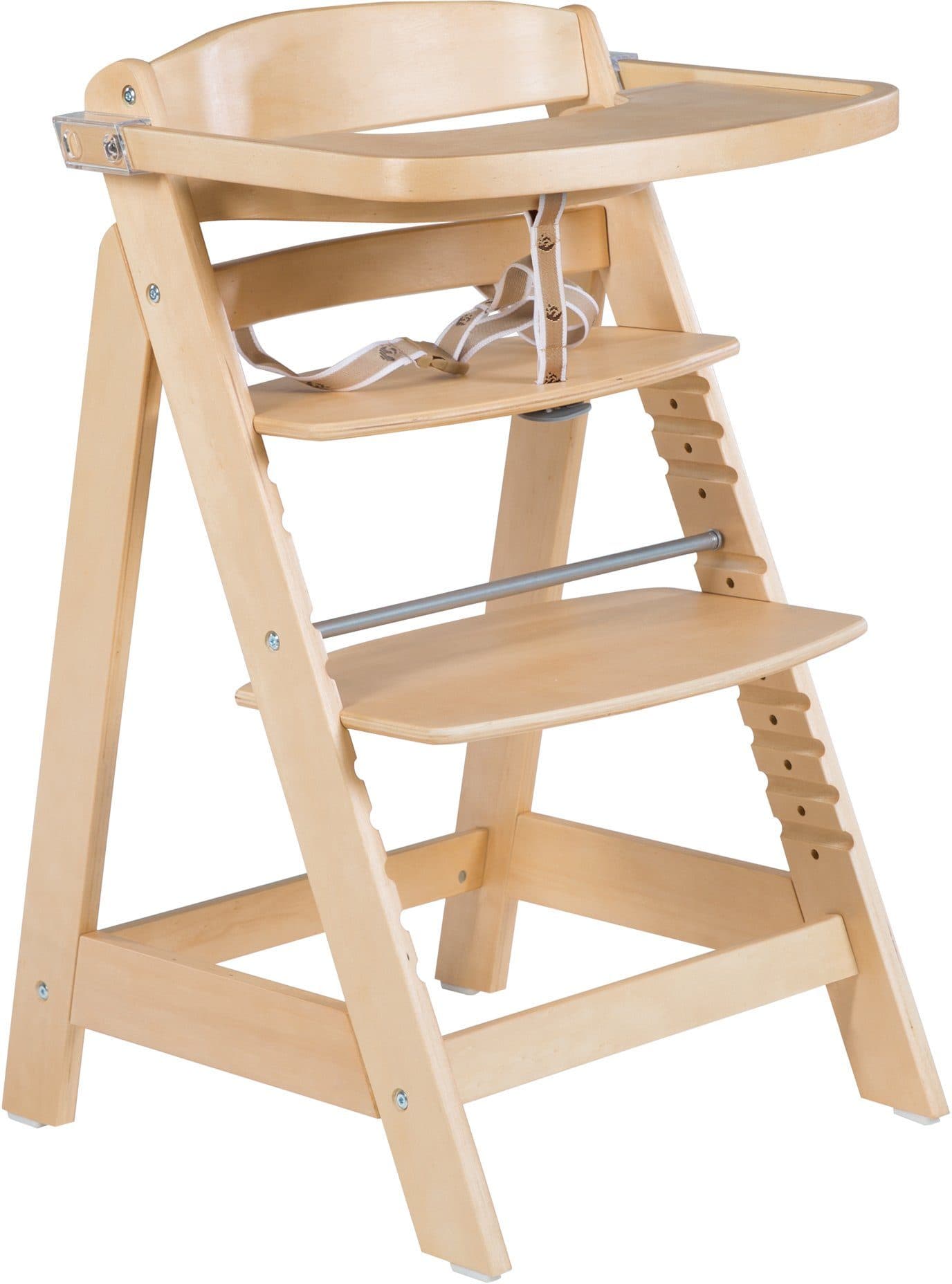 ROBA Treppenhochstuhl Sit Up Click & Fun Natur Holz - Bild 2