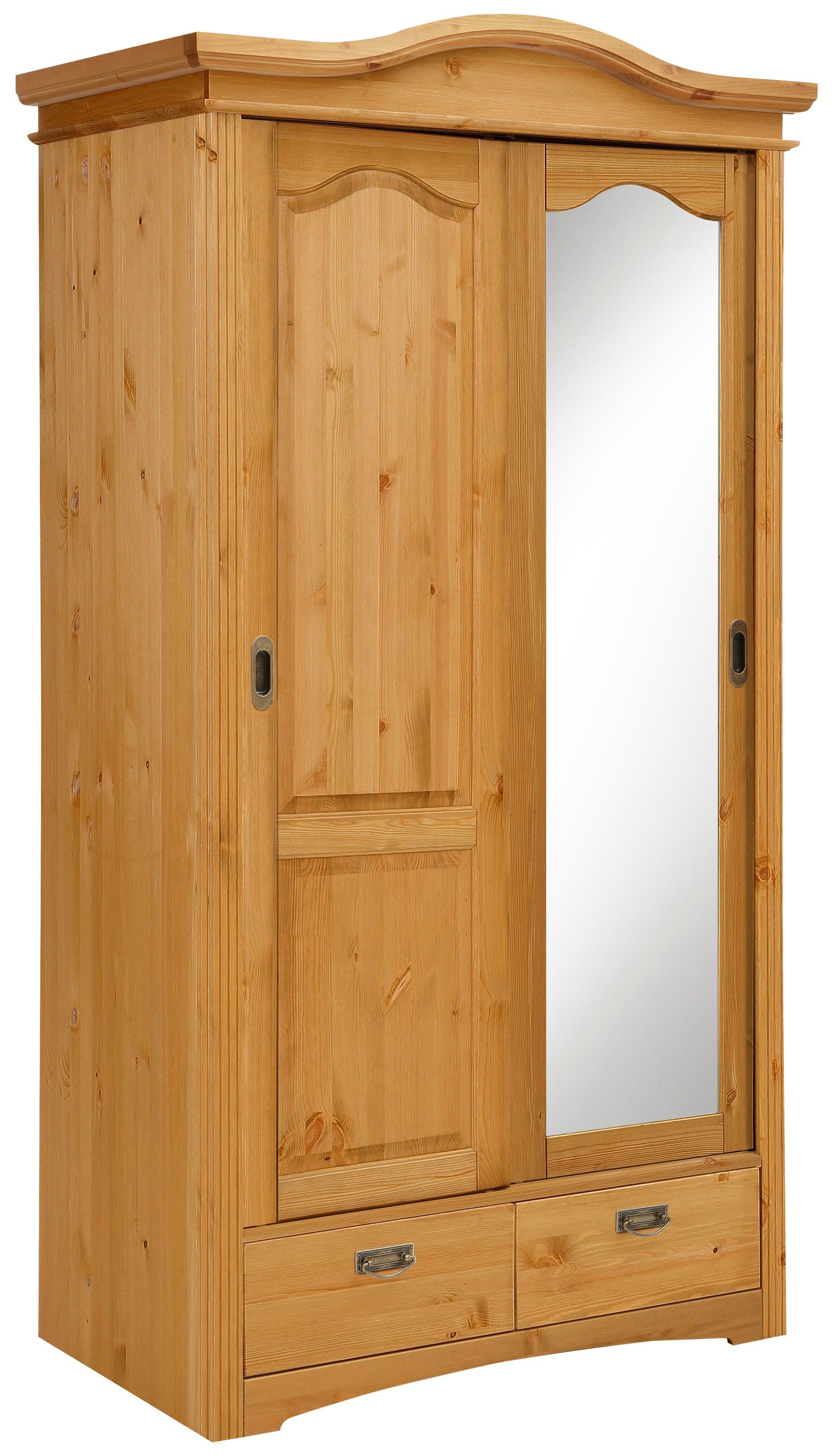 OTTO HOME Schiebetürenschrank Konrad Natur Massivholz Kiefer - Bild 2