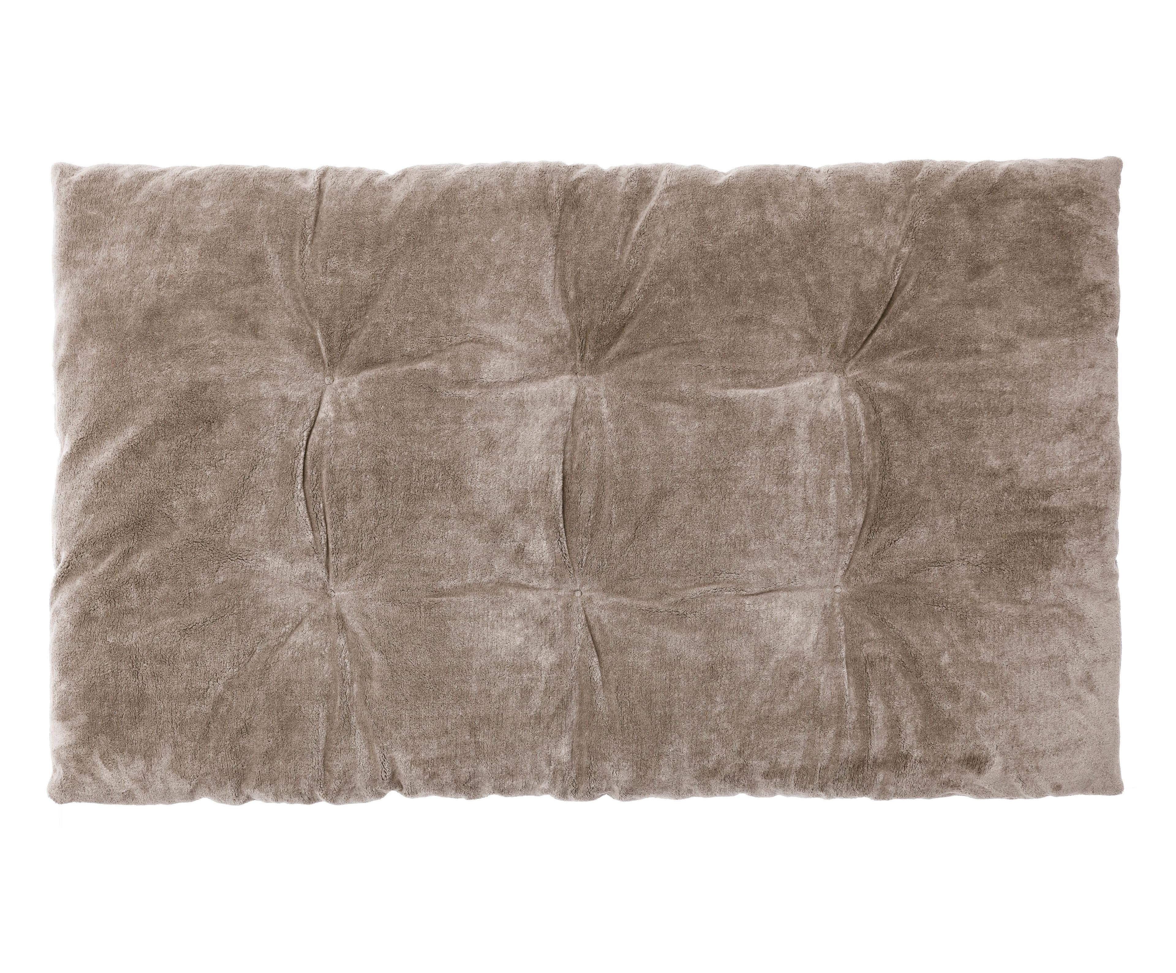 HSC Home-Style-Creation XXL Bodenkissen Lunaris Flauschkissen Braun