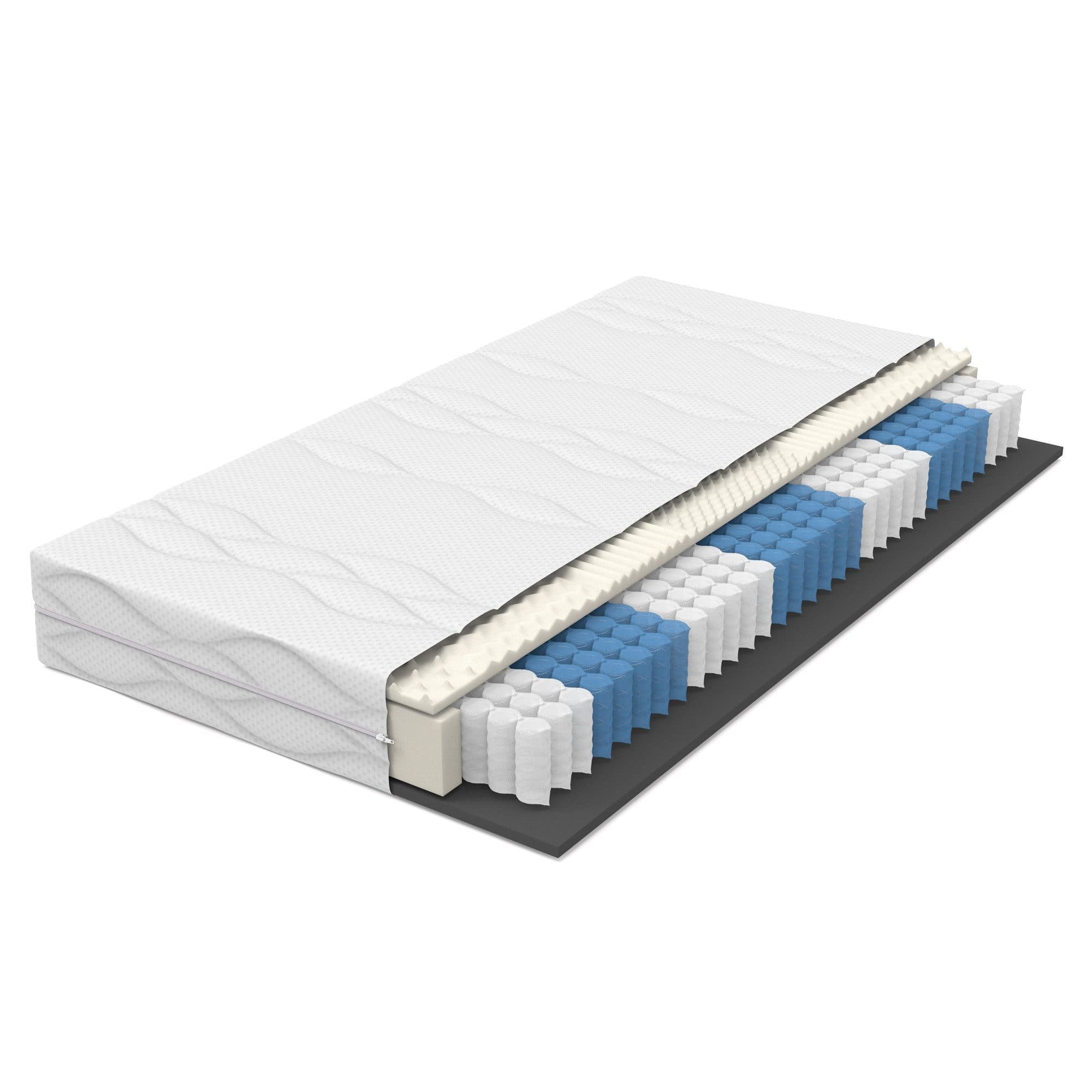 KLAM HOME Taschenfederkernmatratze Luxus 7-Zonen 20cm - Bild 2