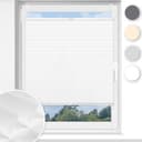 OUBO Plissee Klemmfix Weiß Sichtschutz Sonnenschutz Bild 2