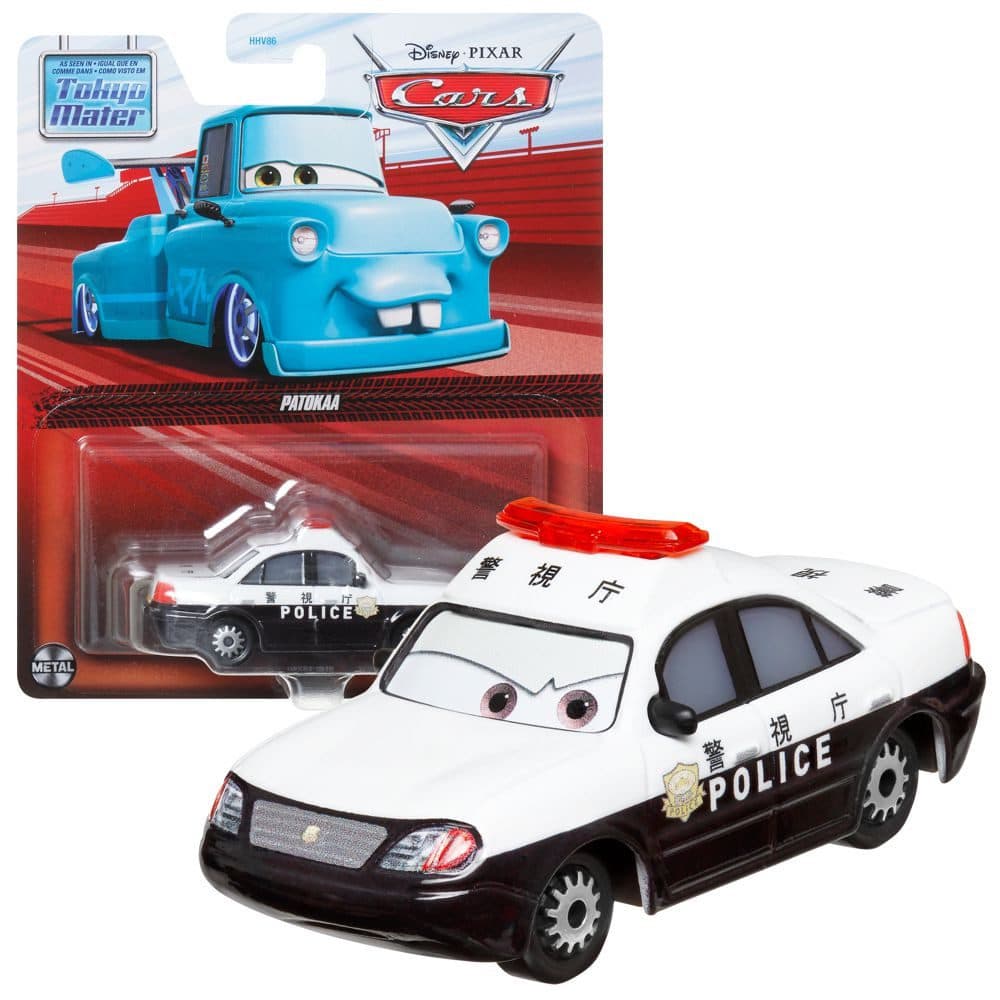 Disney Cars Spielzeug-Rennwagen Patokaa HKY53 Cast 1:55 Metall - Bild 2