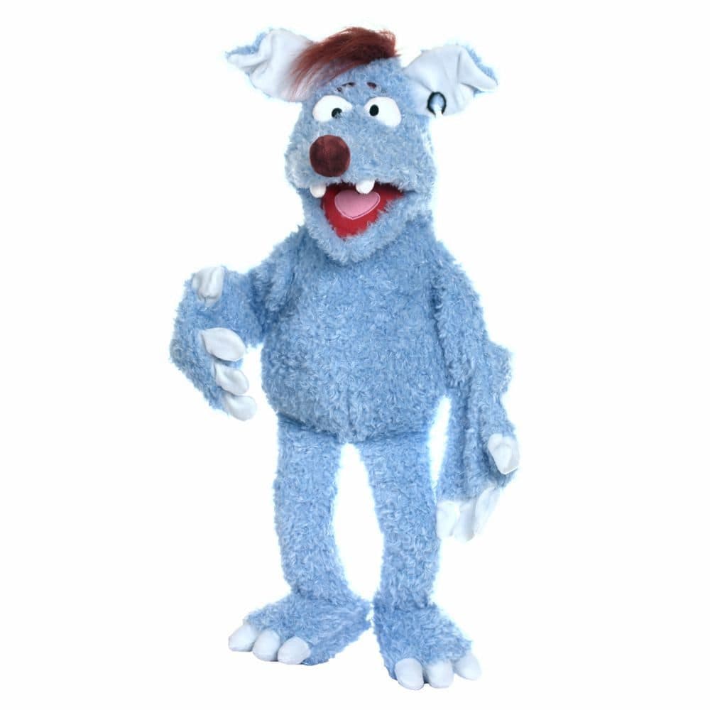 Living Puppets Handpuppe Woozle Goozle Blau 60 cm
