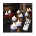 GartenHero 10x LED Teelichter mit Fernbedienung Timer Dimmbar Bild 2