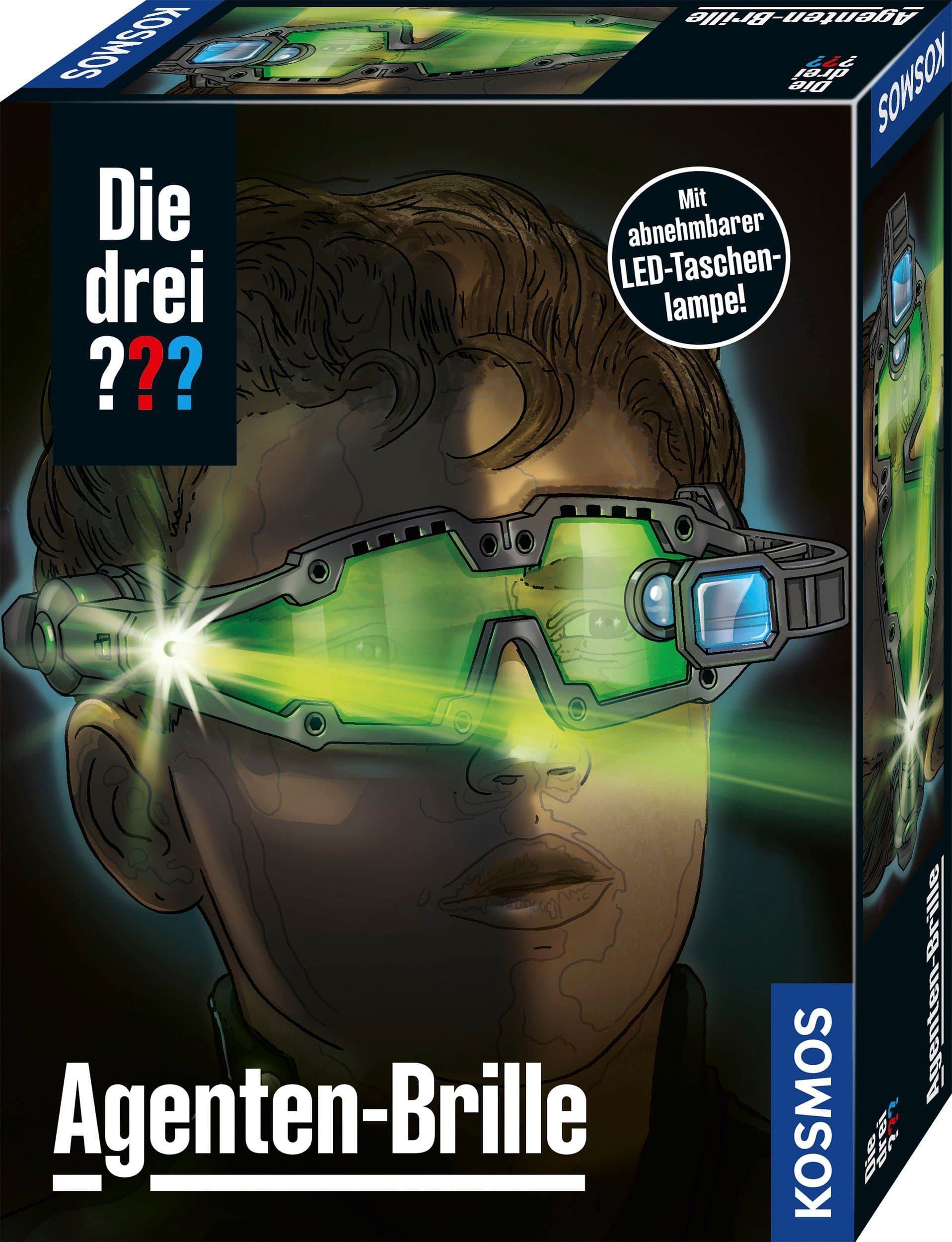KOSMOS Agentenbrille mit LED und Lupen - Weiß/Grün - Bild 2