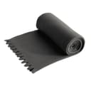 wometo Wohndecke WAVE Dunkelgrau Fleece mit Wellenrand Bild 2