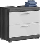 welltime Waschbeckenunterschrank SIENA 60cm 2 Türen 2 Fächer MDF-Front Bild 2