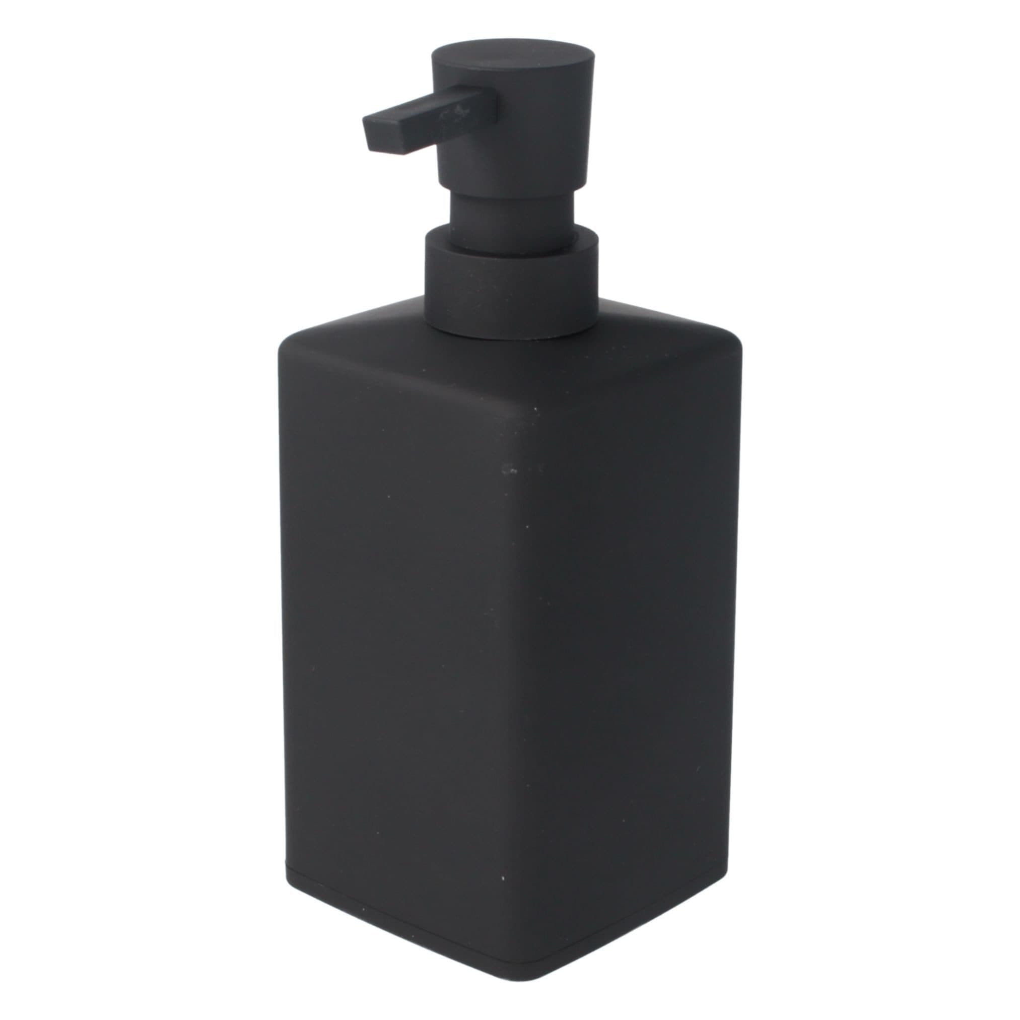 PARSA Beauty Seifenspender Schwarz Rubber Look - Bild 2