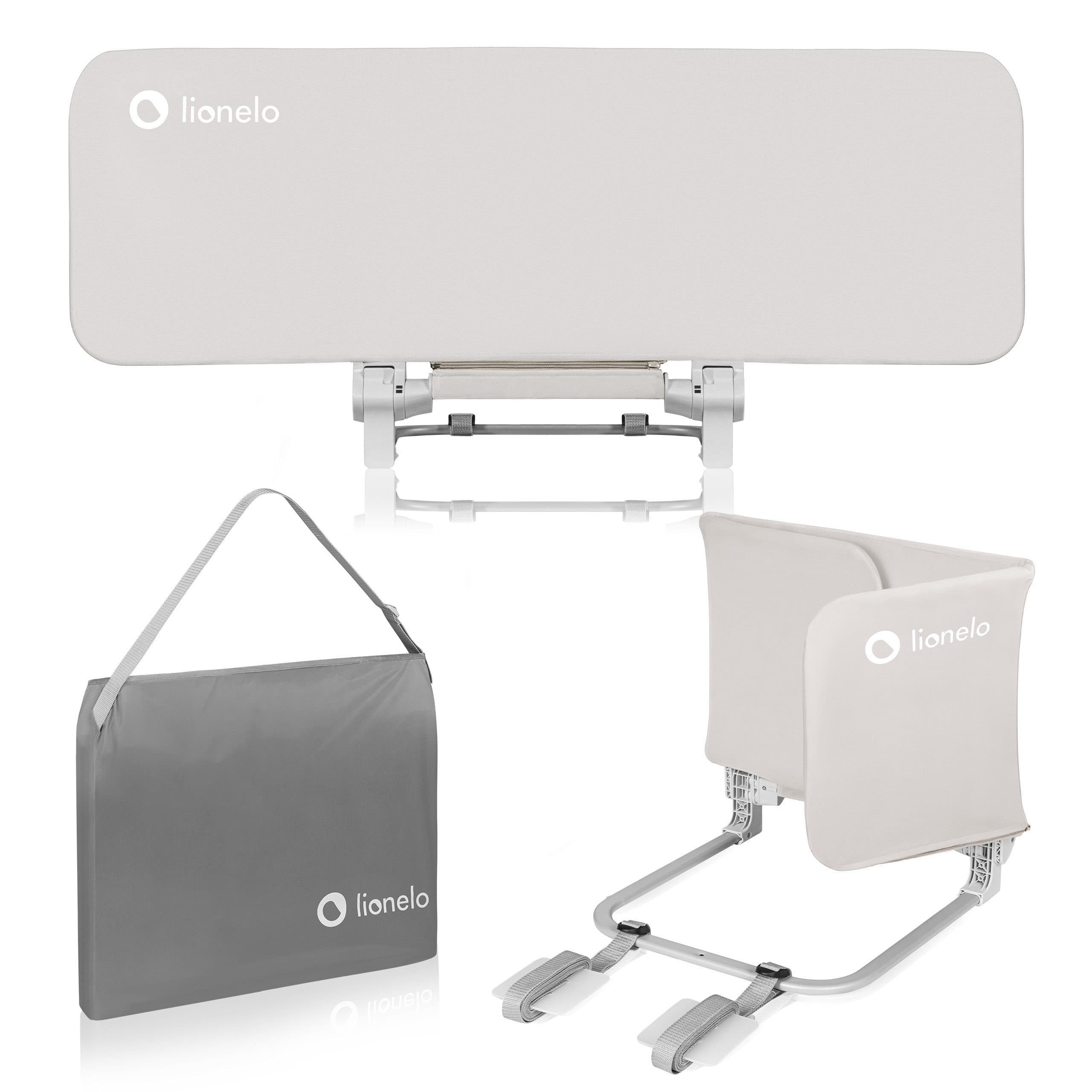 Lionelo Bettschutzgitter Lora XL Beige Grau Faltbar - Bild 2