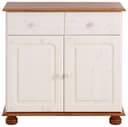 OTTO HOME Sideboard Mette Weiß Honig Massivholz Kiefer Bild 2