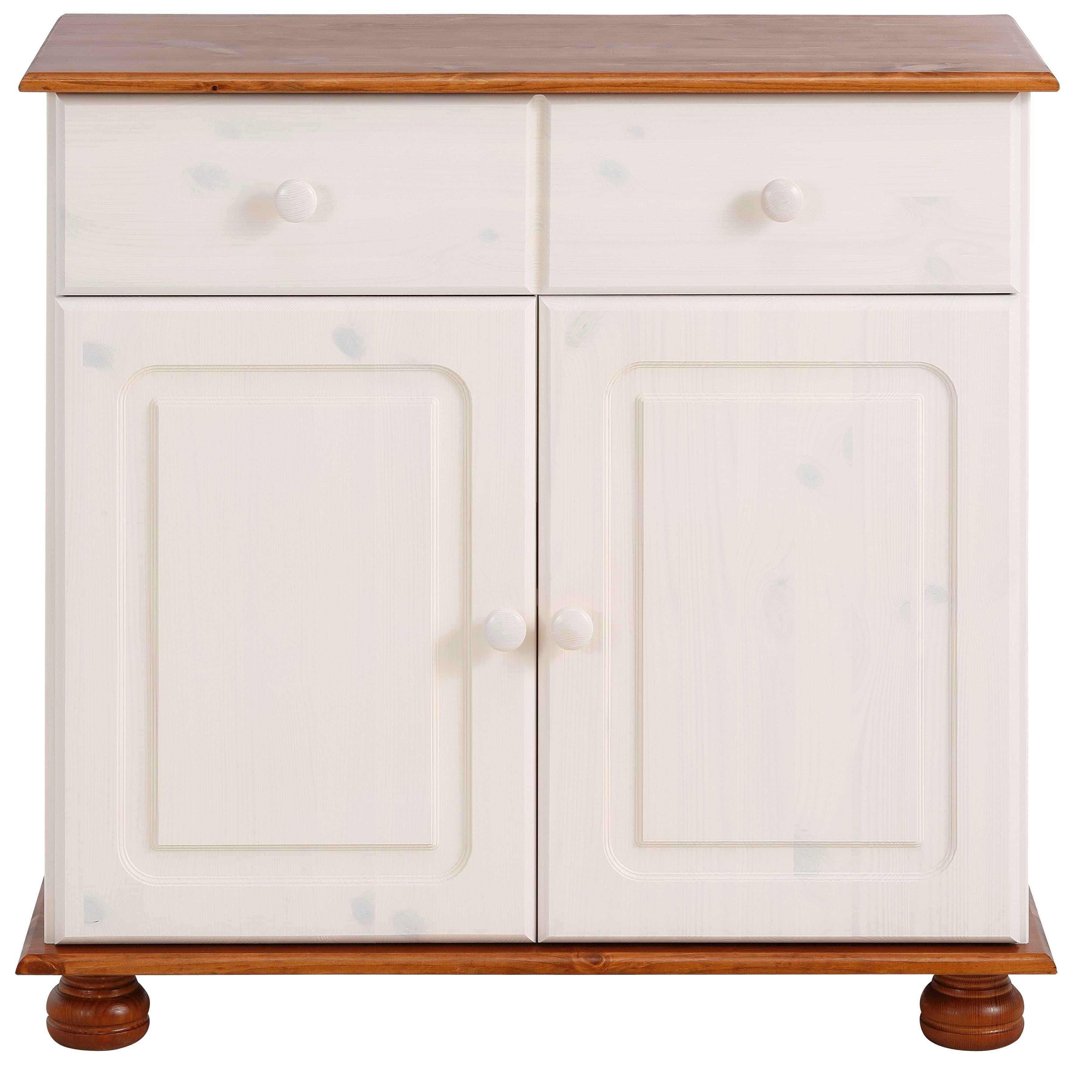 OTTO HOME Sideboard Mette Weiß Honig Massivholz Kiefer - Bild 2