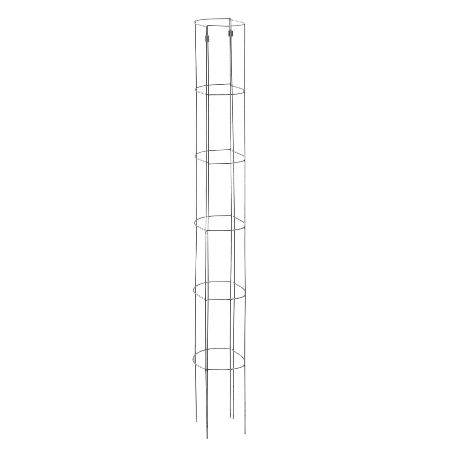 Bellissa Tomatenturm Rankhilfe 120 cm Verzinkt Silber - Bild 2