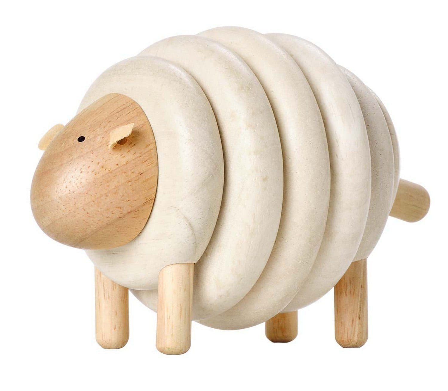 Plantoys Lernspielzeug Schaf Bunt Holz - Bild 2