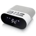 BEARWARE Radiowecker Digital DAB+ FM Wecker Dual Alarm USB Ladeport Weiß Bild 2