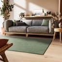 Steffensmeier Wollteppich Nomade Gabbeh Salbei 100% Schurwolle Bild 2