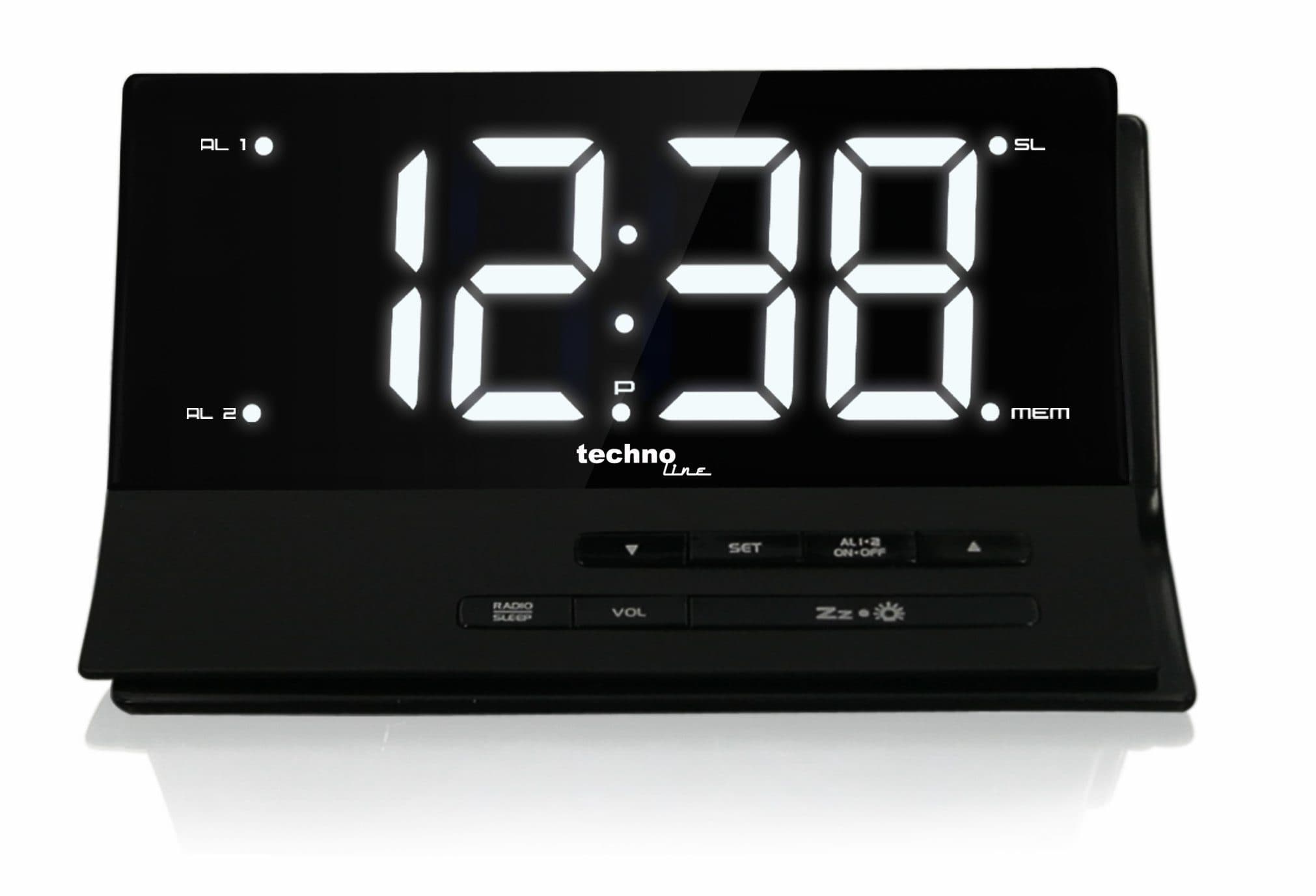 technoline Funk-Radiowecker WT 482 mit dimmbarem Display - Bild 2